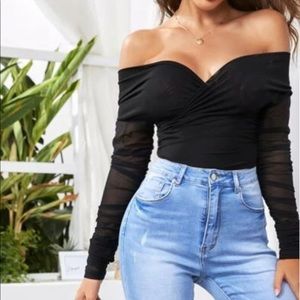 Shein long sleeve bodysuit